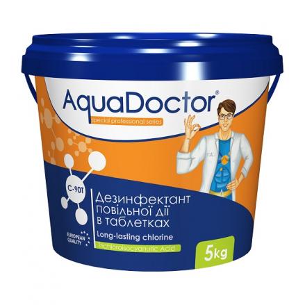 Химия для бассейна: AquaDoctor C90-T - Медленно растворимый хлор