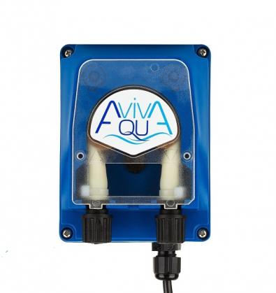 Системы дезинфекции для бассейнов: Дозирующий насос AquaViva универсальный 1,5-4 л/ч (PPR) с регулир. скор.