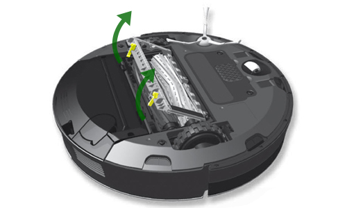 Очищення блоку щіток iRobot Roomba 800-ї серії